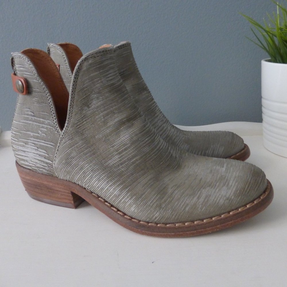 Luxury Catarina Martin Ankle Boots Grey Sz 36